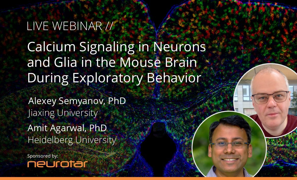 Calcium sinaling in neurons & glia - webinar - Dec 14, 2023