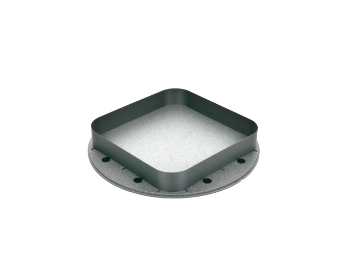Foam square cage for head-fixed mice, rounded corners